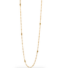 22″ Figaro Ball Chain Necklace